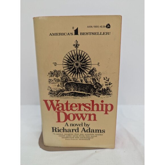 Watership Down A Novel By Richard Adams Paperback Avon Books 1975 - Picture 1 of 6